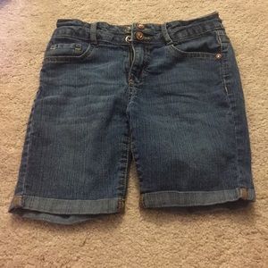 Girls jean shorts